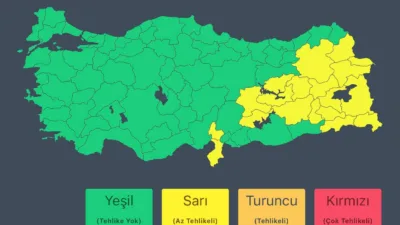 6 Ekim Salı günü beklenen yağışlarda ani sel, su baskını,