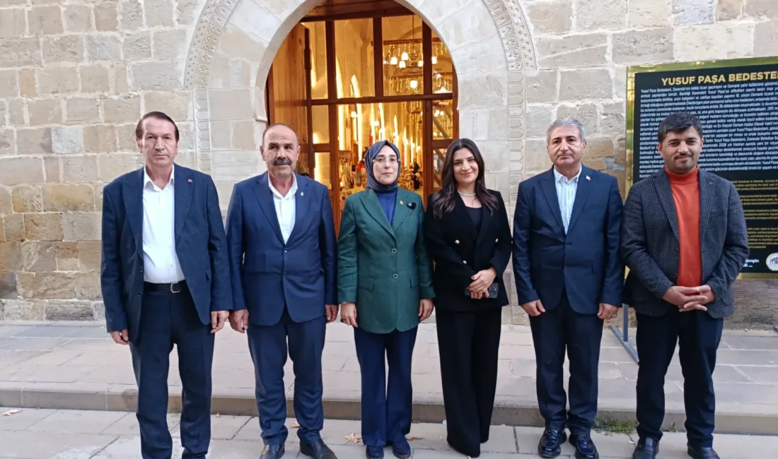 AK Parti Şanlıurfa Milletvekili Cevahir Asuman Yazmacı, Yusuf Paşa Bedesteni’ndeki