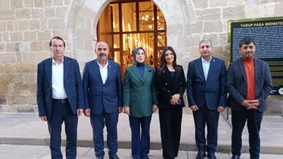 AK Parti Şanlıurfa Milletvekili Cevahir Asuman Yazmacı, Yusuf Paşa Bedesteni’ndeki