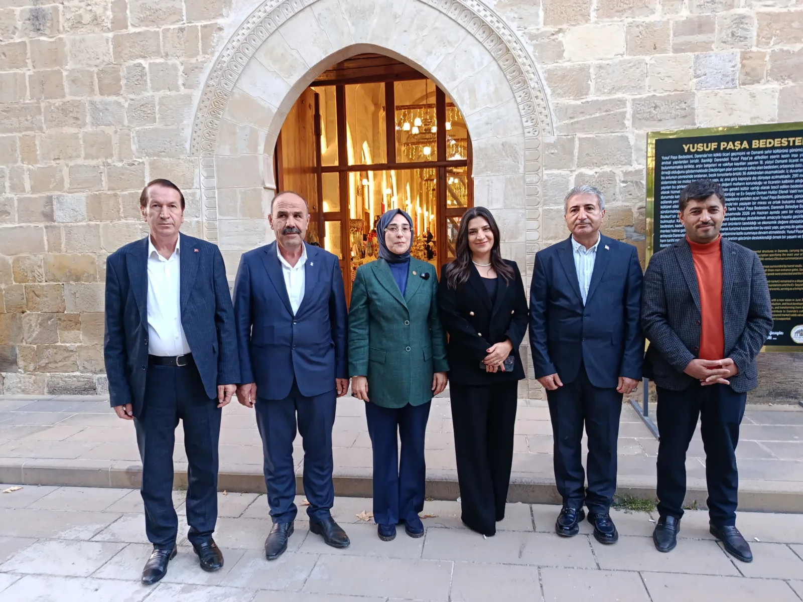 AK Parti Şanlıurfa Milletvekili Cevahir Asuman Yazmacı, Yusuf Paşa Bedesteni’ndeki