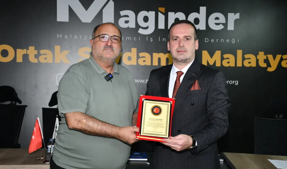 Derneğin kuruluşundan bu yana ilk kez verilen ödül, muhtarların katıldığı