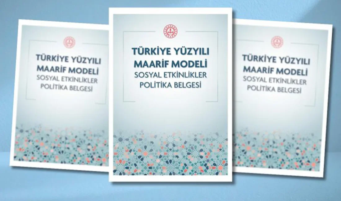 Yeni düzenlemeyle sosyal etkinlikler 5 temada uygulanacak, 8 öğrenci kulübü