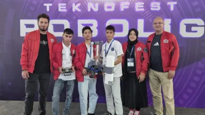 Pütürge Robotik takımı, Şanlıurfa’daki final etabında elde ettiği dereceyle dördüncülük