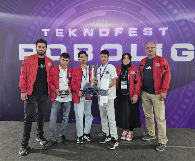 Pütürge Robotik takımı, Şanlıurfa’daki final etabında elde ettiği dereceyle dördüncülük