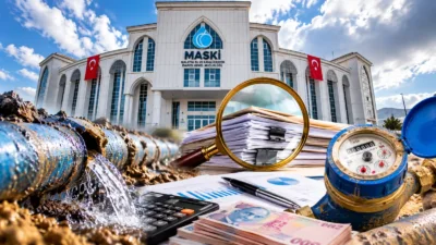 Denetim raporunda MASKİ’nin mali işlemleri, su kayıpları ve personel atamalarına