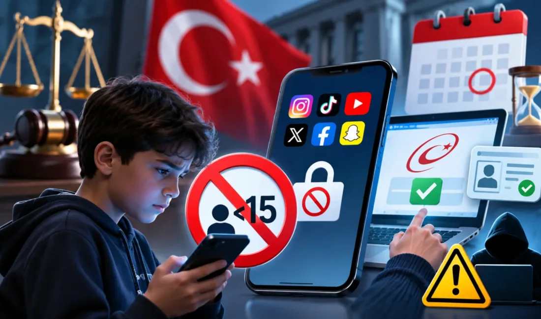 1 Kasım 2026’da başlayacak uygulamada yaş doğrulama e-Devlet üzerinden yapılacak.
