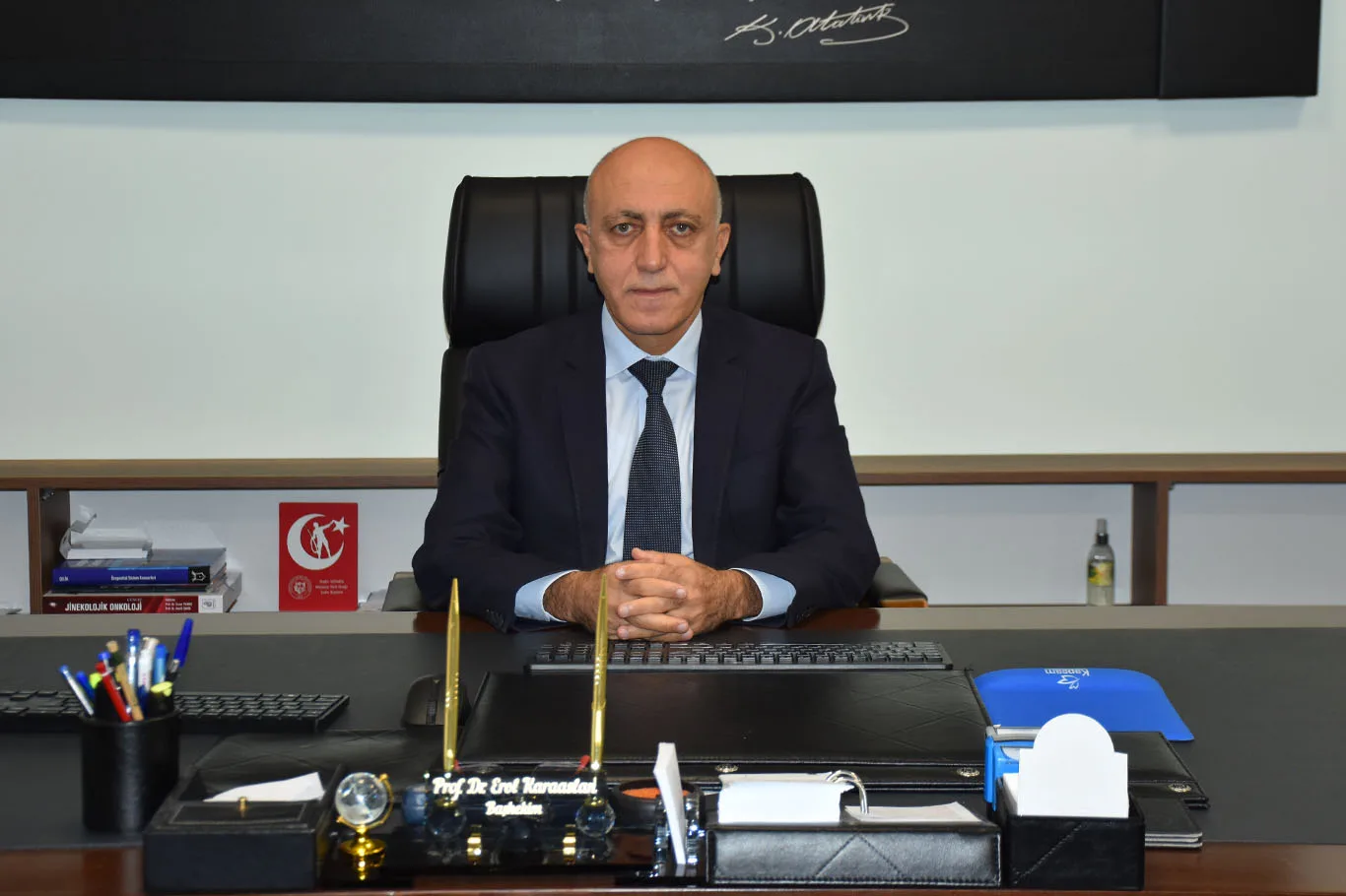 Başhekim Erol Karaaslan, dijital hastane, akreditasyon ve robotik cerrahi projelerini