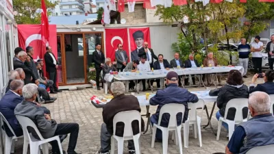 Darende ilçe kongresinde Haluk Ormancı, üyelerin tamamının oyunu alarak başkan