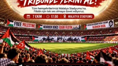 7 Ekim’de Malatya Stadyumu’nda oynanacak karşılaşmanın biletleri ücretsiz olacak.