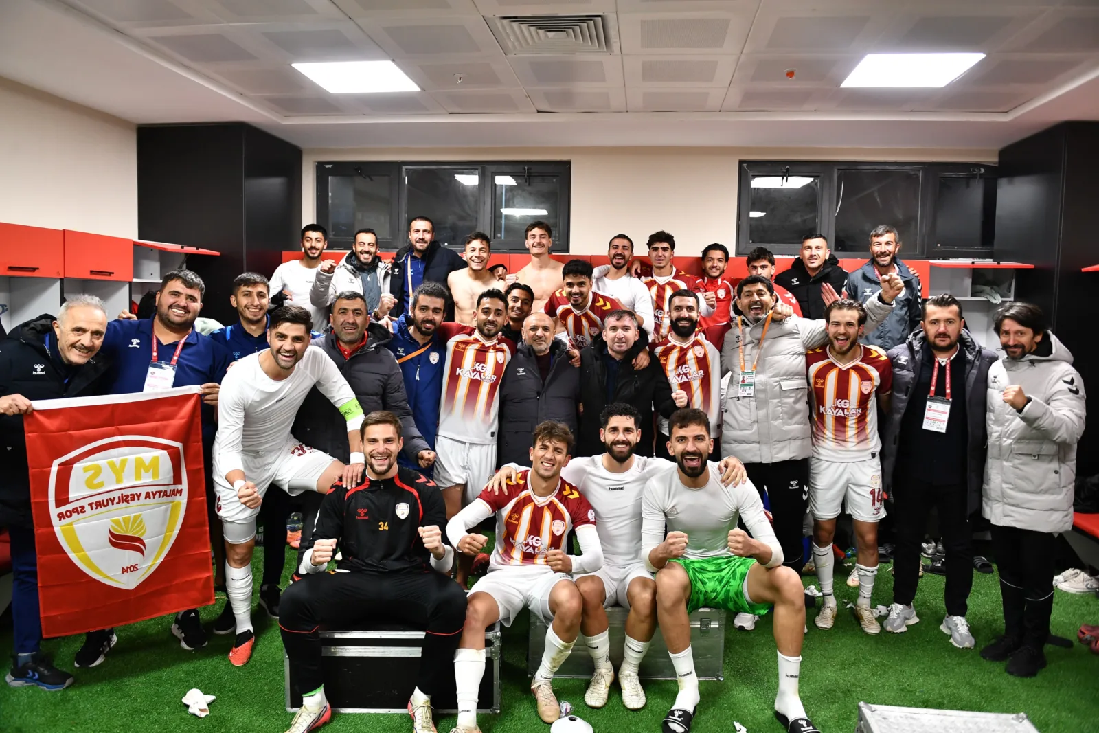 Malatya temsilcisi, Yozgat Belediyesi Bozokspor karşısında deplasmanda farklı galibiyete imza