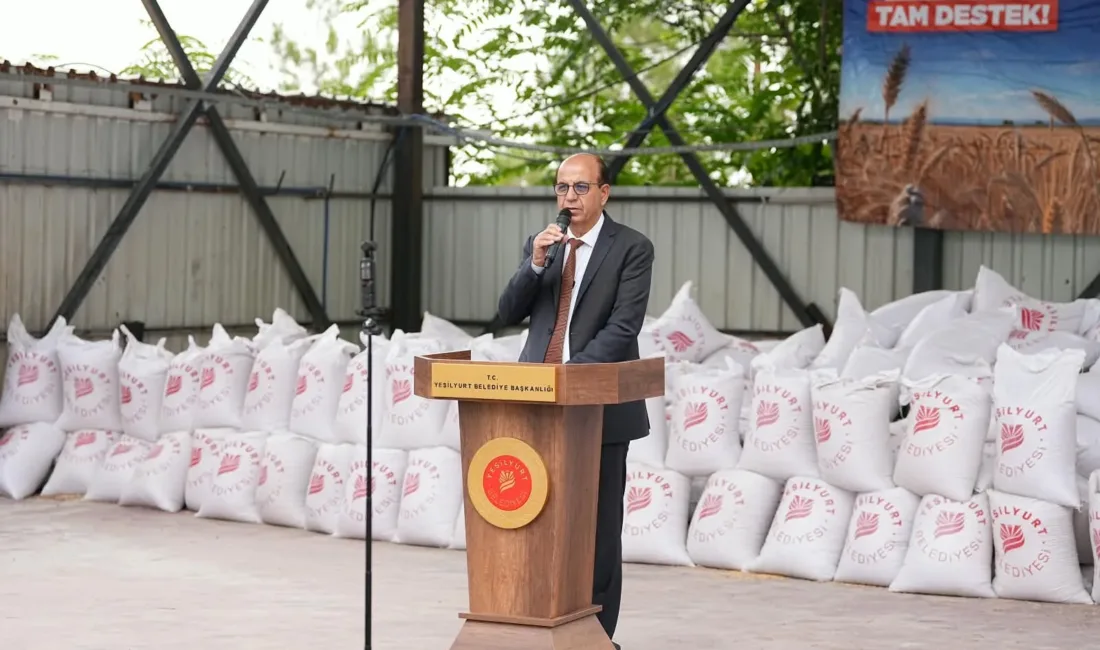 Belediye Başkanı İlhan Geçit, üç yılda üreticilere toplam 150 ton