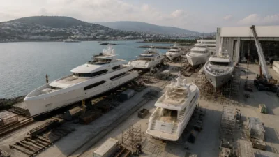 Türkiye süper yat üretiminde dünya ikincisi olurken, küçük tekne imalatçıları